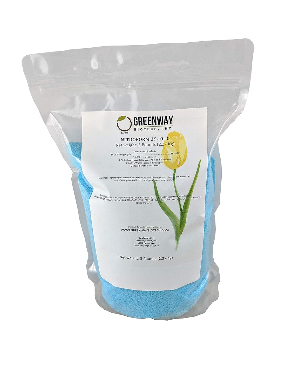 Greenway Biotech Nitroform 39-0-0 Slow Release Nitrogen Fertilizer