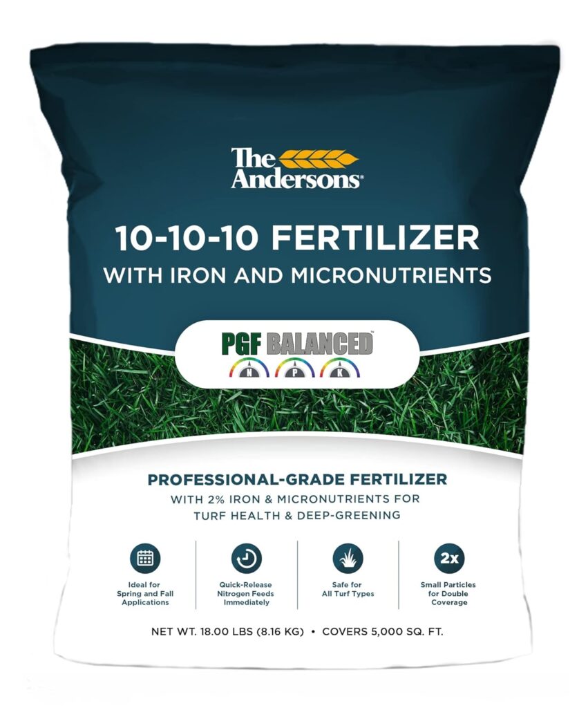 The Andersons PGF Balanced 10-10-10 Fertilizer (Best Fertilizers For St Augustine Grass)