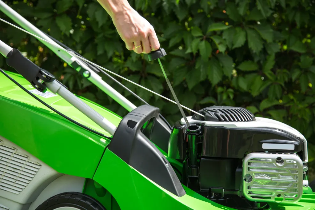 Check Oil In Your Lawn Mower