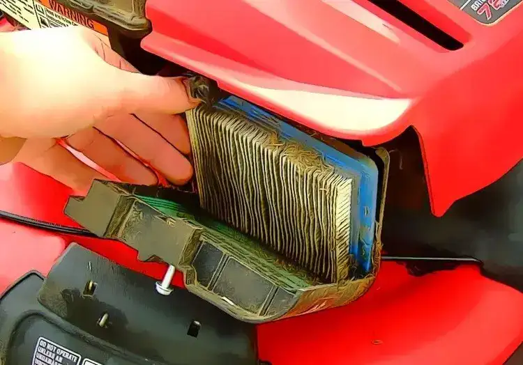 Check The Air Filter Of Your Lawn Mower